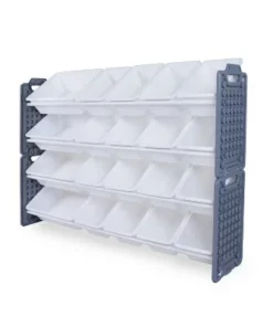 UNiPLAY Toy Organizer With 20 Removable Storage Bins and Block Play Panel, Multi-Size Bin Organizer -Bookshelves Sales Shop unnamed file 233