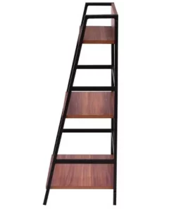 Costway 3 Tier Ladder Storage Book Shelf Wall Bookcase Bundle Modern Floor Decor -Bookshelves Sales Shop unnamed file 2335