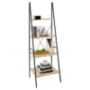70" Ladder Bookshelf Mixed Material Light Brown - ClosetMaid -Bookshelves Sales Shop unnamed file 2338