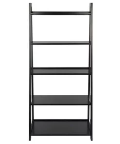 58" Adam A Frame Shelf - Black - Winsome
