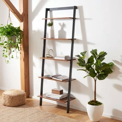 75.98" Cullyn 5 Tier Leaning Etagere - Safavieh White 3 75.98" Cullyn 5 Tier Leaning Etagere - Safavieh White