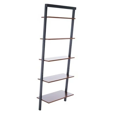75.98" Cullyn 5 Tier Leaning Etagere - Safavieh White 7 75.98" Cullyn 5 Tier Leaning Etagere - Safavieh White - Image 5