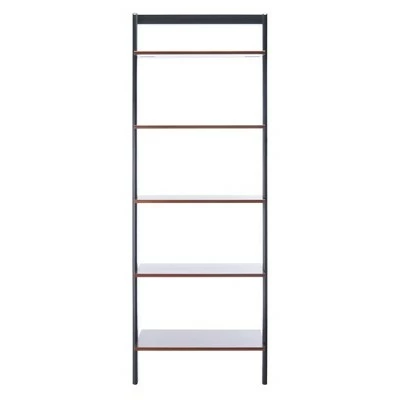 75.98" Cullyn 5 Tier Leaning Etagere - Safavieh White 11 75.98" Cullyn 5 Tier Leaning Etagere - Safavieh White - Image 9