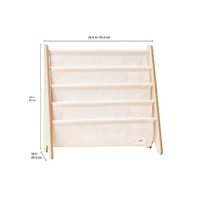 3 Sprouts High Quality Multipurpose Kids and Toddler Playroom or Bedroom Storage Shelf Organizer Bookcase Furniture, Pink Elephant 4 3 Sprouts High Quality Multipurpose Kids and Toddler Playroom or Bedroom Storage Shelf Organizer Bookcase Furniture, Pink Elephant - Image 2