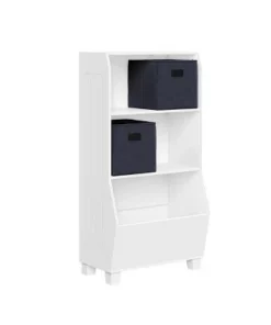 23" Kids' Bookcase with Toy Organizer and 2 Bins - RiverRidge Home Pink -Bookshelves Sales Shop unnamed file 246