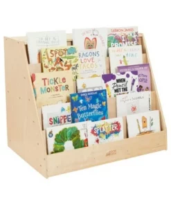 ECR4Kids Birch Book Display Stand with Storage, Wood Shelf Organizer, 5 Shelves & 2 Compartments 14 ECR4Kids Birch Book Display Stand with Storage, Wood Shelf Organizer, 5 Shelves & 2 Compartments -Bookshelves Sales Shop unnamed file 2471