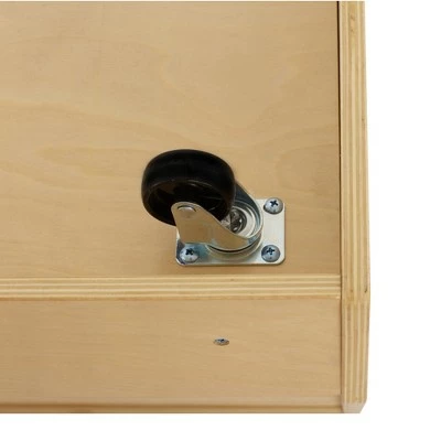 ECR4Kids Birch Book Display Stand with Storage, Wood Shelf Organizer, 5 Shelves & 2 Compartments 7 ECR4Kids Birch Book Display Stand with Storage, Wood Shelf Organizer, 5 Shelves & 2 Compartments - Image 5