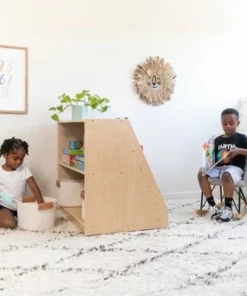 ECR4Kids Birch Book Display Stand with Storage, Wood Shelf Organizer, 5 Shelves & 2 Compartments 17 ECR4Kids Birch Book Display Stand with Storage, Wood Shelf Organizer, 5 Shelves & 2 Compartments -Bookshelves Sales Shop unnamed file 2474