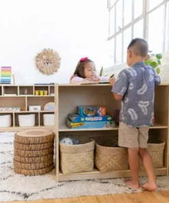 ECR4Kids Birch Book Display Stand with Storage, Wood Shelf Organizer, 5 Shelves & 2 Compartments 18 ECR4Kids Birch Book Display Stand with Storage, Wood Shelf Organizer, 5 Shelves & 2 Compartments -Bookshelves Sales Shop unnamed file 2475