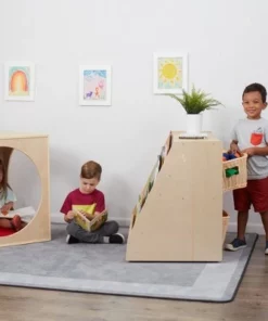 ECR4Kids Birch Book Display Stand with Storage, Wood Shelf Organizer, 5 Shelves & 2 Compartments 21 ECR4Kids Birch Book Display Stand with Storage, Wood Shelf Organizer, 5 Shelves & 2 Compartments -Bookshelves Sales Shop unnamed file 2478