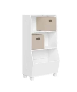 23" Kids' Bookcase with Toy Organizer and 2 Bins - RiverRidge Home Pink -Bookshelves Sales Shop unnamed file 248