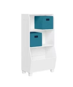 23" Kids' Bookcase with Toy Organizer and 2 Bins - RiverRidge Home Pink -Bookshelves Sales Shop unnamed file 249