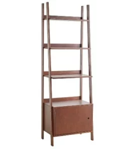 70.75" 3-Tier Stepladder Shelves Storage Cabinet - Ore International Espresso -Bookshelves Sales Shop unnamed file 2495