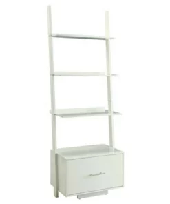 Breighton Home American Heritage Ladder Bookcase with File Drawer - Johar Furniture Black -Bookshelves Sales Shop unnamed file 2526