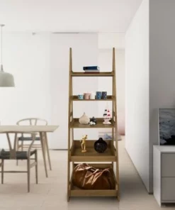 74" 5 Shelf Ladder Bookcase Alpine Gray - Flora Home -Bookshelves Sales Shop unnamed file 2545