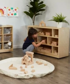 ECR4Kids Birch Medium Cubby Block Storage Unit with Rolling Casters, Kids Mobile Toy Organizer -Bookshelves Sales Shop unnamed file 255