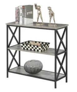 29.25" Tucson 3 Tier Bookcase Faux Birch - Breighton Home