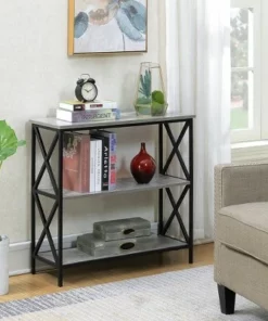 29.25" Tucson 3 Tier Bookcase Faux Birch - Breighton Home -Bookshelves Sales Shop unnamed file 2556