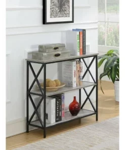 29.25" Tucson 3 Tier Bookcase Faux Birch - Breighton Home -Bookshelves Sales Shop unnamed file 2558