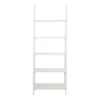 72.25" Brookings Ladder Bookshelf White - OSP Home Furnishings -Bookshelves Sales Shop unnamed file 2592