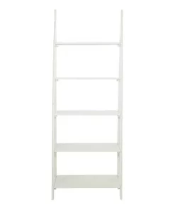 72.25" Brookings Ladder Bookshelf White - OSP Home Furnishings