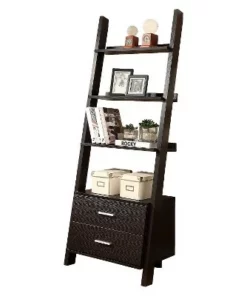 69" Ladder Bookcase with Drawers - EveryRoom Dark Taupe -Bookshelves Sales Shop unnamed file 2614