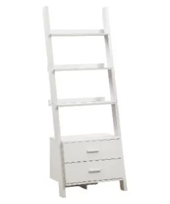 69" Ladder Bookcase with Drawers - EveryRoom Dark Taupe -Bookshelves Sales Shop unnamed file 2615