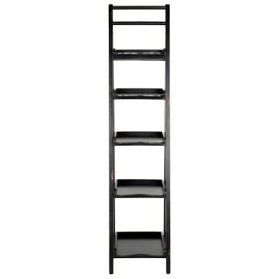 71" Asher 5 Tier Leaning Etagere - Safavieh Ivory 7 71" Asher 5 Tier Leaning Etagere - Safavieh Ivory - Image 5