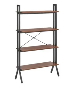 Connection 4-Tier Bookshelf - Buylateral Walnut -Bookshelves Sales Shop unnamed file 2669