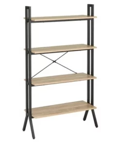 Connection 4-Tier Bookshelf - Buylateral Walnut -Bookshelves Sales Shop unnamed file 2670