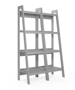 Viewfield 4 Shelf Ladder Bookcase Bundle - Room & Joy Light Gray 18 Viewfield 4 Shelf Ladder Bookcase Bundle - Room & Joy Light Gray -Bookshelves Sales Shop unnamed file 2692