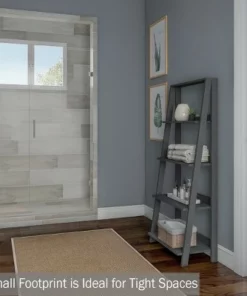 Lavish Home 4-Tier Ladder Bookshelf Freestanding Wooden Bookcase, Gray 13 Lavish Home 4-Tier Ladder Bookshelf Freestanding Wooden Bookcase, Gray -Bookshelves Sales Shop unnamed file 2737