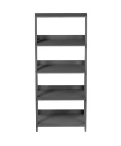 Lavish Home 4-Tier Ladder Bookshelf Freestanding Wooden Bookcase, Gray 15 Lavish Home 4-Tier Ladder Bookshelf Freestanding Wooden Bookcase, Gray -Bookshelves Sales Shop unnamed file 2739