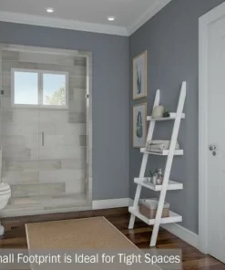 Lavish Home 5-Tier Ladder Bookshelf - Leaning Decorative Shelves, White 13 Lavish Home 5-Tier Ladder Bookshelf - Leaning Decorative Shelves, White -Bookshelves Sales Shop unnamed file 2810