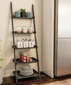 Hastings Home 5-Tier Ladder Bookshelf - Slate Gray 7 Hastings Home 5-Tier Ladder Bookshelf - Slate Gray -Bookshelves Sales Shop unnamed file 2827