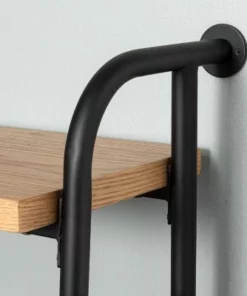 Hearth & Hand W/Magnolia Furniture Wood & Wire Ladder Bookshelf - Hearth & Hand™ with Magnolia -Bookshelves Sales Shop unnamed file 2844