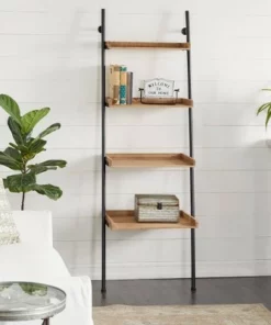 Olivia & May Farmhouse Wood Wall Shelf - Olivia & May