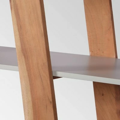 57" Barlum Modern Bookshelf Natural - Christopher Knight Home 4 57" Barlum Modern Bookshelf Natural - Christopher Knight Home - Image 2