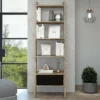 70" Aster 4 Tier Leaning Bookcase Light Wood - RST Brands -Bookshelves Sales Shop unnamed file 2886
