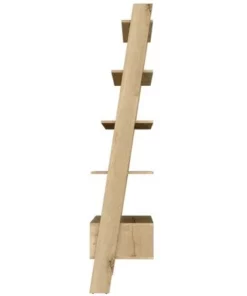 70" Aster 4 Tier Leaning Bookcase Light Wood - RST Brands -Bookshelves Sales Shop unnamed file 2888