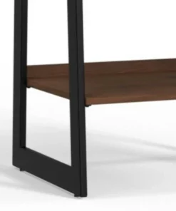 71.7" Hawkins Metal/Wood Ladder Shelf Walnut - WyndenHall -Bookshelves Sales Shop unnamed file 2896