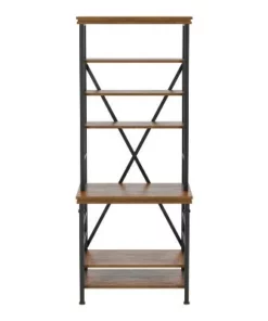 78" Lairg Bookcase - miBasics Antique White/black -Bookshelves Sales Shop unnamed file 2913