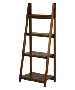 Flora Home 60" Folding Slatted Bookcase-4 Shelf -Bookshelves Sales Shop unnamed file 2917