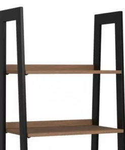 18.5" Hawkins Metal/Wood Ladder Shelf with Storage Walnut - WyndenHall 13 18.5" Hawkins Metal/Wood Ladder Shelf with Storage Walnut - WyndenHall -Bookshelves Sales Shop unnamed file 2923