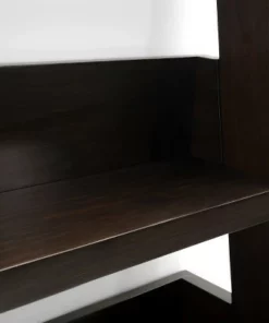 60" Harriet Solid Wood Ladder Shelf Dark Chestnut Brown - WyndenHall -Bookshelves Sales Shop unnamed file 2957