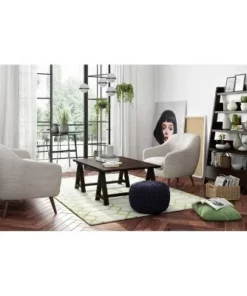 60" Harriet Solid Wood Ladder Shelf Dark Chestnut Brown - WyndenHall -Bookshelves Sales Shop unnamed file 2958