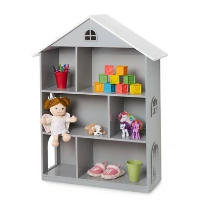 Dollhouse Bookcase - WildKin Pink 3 Dollhouse Bookcase - WildKin Pink - Image 2