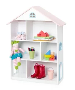 Dollhouse Bookcase - WildKin Pink 8 Dollhouse Bookcase - WildKin Pink -Bookshelves Sales Shop unnamed file 2962