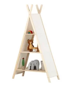 59.25" Sweedi Tent Shelving Unit Natural Cotton/Pine - South Shore -Bookshelves Sales Shop unnamed file 3062