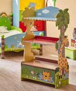 Sunny Safari Jungle Bookshelf - Fantasy Fields by Teamson Kids